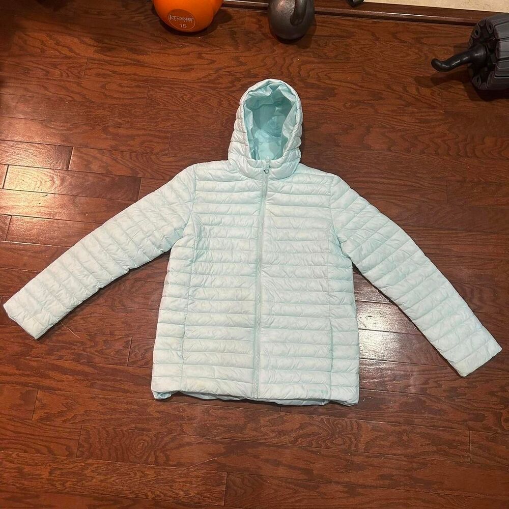 Lands-end Women's Blue and Green Jacket